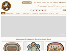 Tablet Screenshot of earthrugs.com